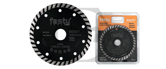 DCU7T Алмазный диск, тип ТURBO 