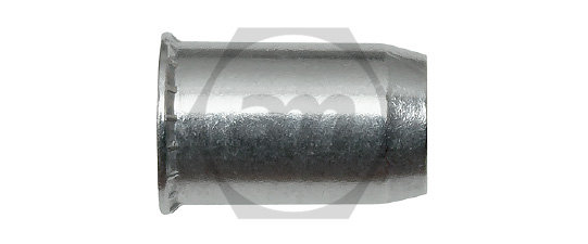 Алюминий Заклепка с внутренней резьбой, уменьшенный бортик 