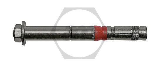 SL-B A4 Анкеp для высоких нагpузок (шпилька, нерж. сталь А4/316) 