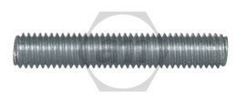 Шпилька резьбовая по DIN 975 оцинкованная сталь, класс прочности 4.8